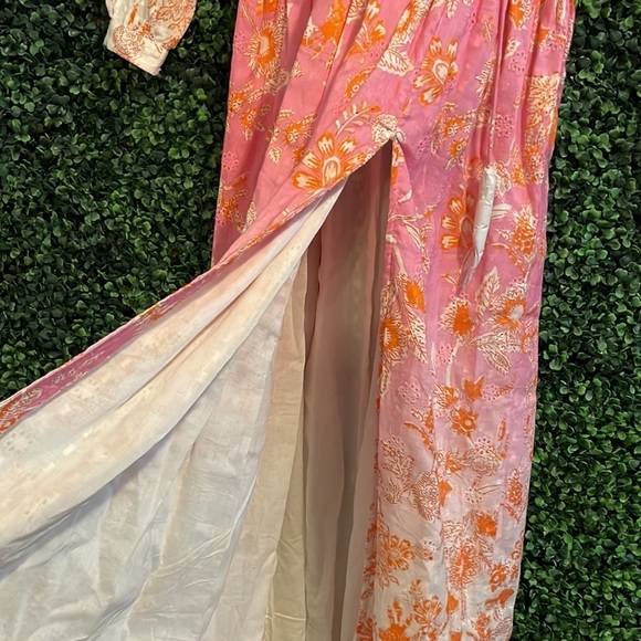 NWT Hemant and Nandita Ruffled Maxi Dress - Picture 11 of 14